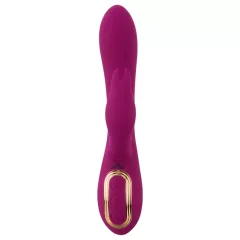 Javida - 3in1 Beaded Rotating Vibrator (Purple)