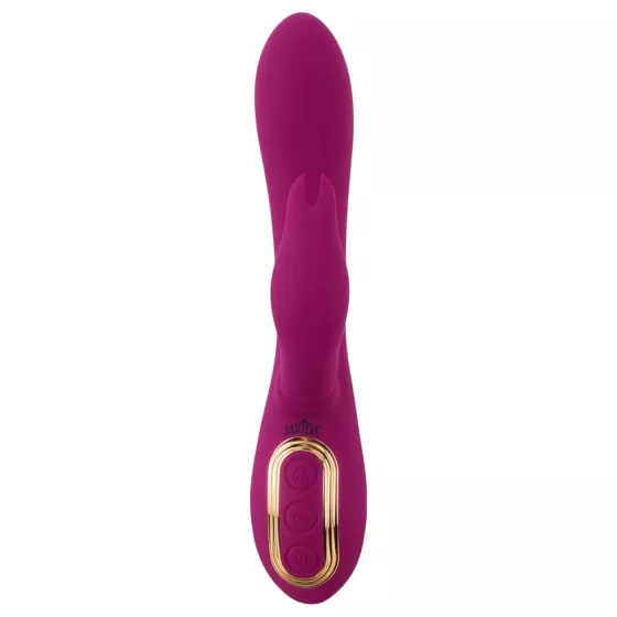 Javida - 3in1 Beaded Rotating Vibrator (Purple)
