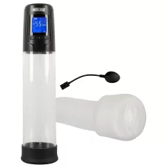   Mister Boner - Rechargeable Automatic Penis Pump (Black-Clear)