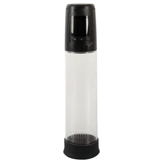 Mister Boner - Rechargeable Automatic Penis Pump (Black-Clear)