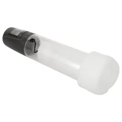   Mister Boner - rechargeable automatic penis pump (black-transparent)