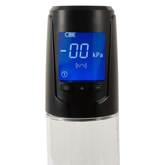 Mister Boner - Rechargeable Automatic Penis Pump (Black-Clear)