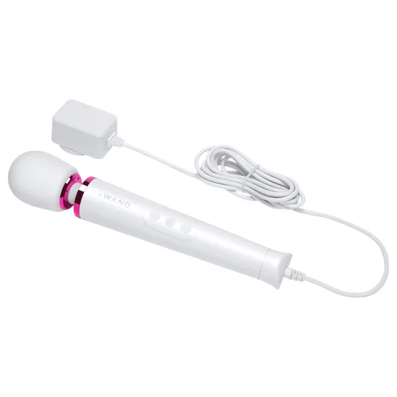 Le Wand Petite Plug-In - White Massaging Vibrator