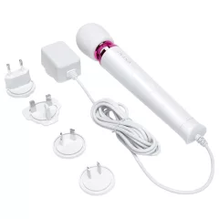 Le Wand Petite Plug-In - White Massaging Vibrator