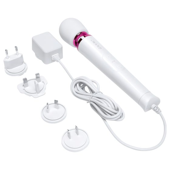 Le Wand Petite - Corded Massager Vibrator (White)