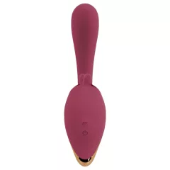 Javida - Dual Action Tongue Vibrator (Red)