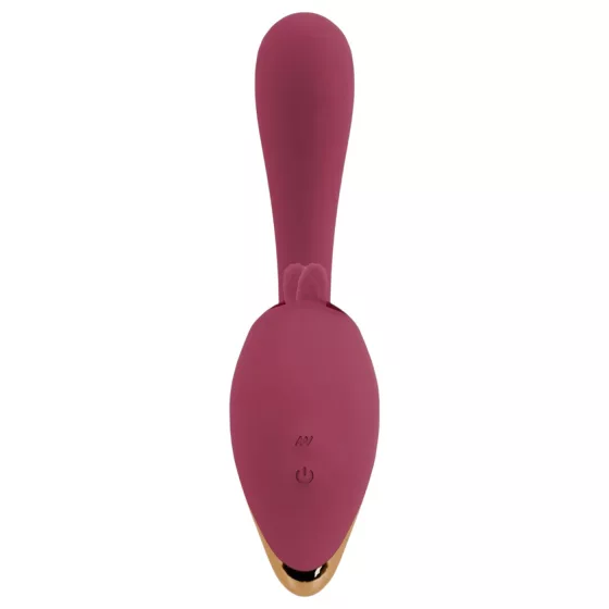 Javida - Dual Action Tongue Vibrator (Red)
