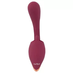 Javida - Dual Action Tongue Vibrator (Red)