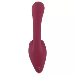 Javida - Dual Action Tongue Vibrator (Red)