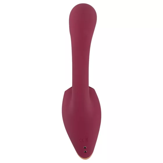 Javida - Dual Action Tongue Vibrator (Red)