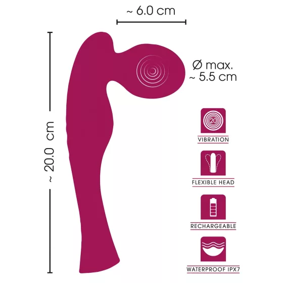 SMILE Special Wand - Rechargeable Pink Massager Vibrator
