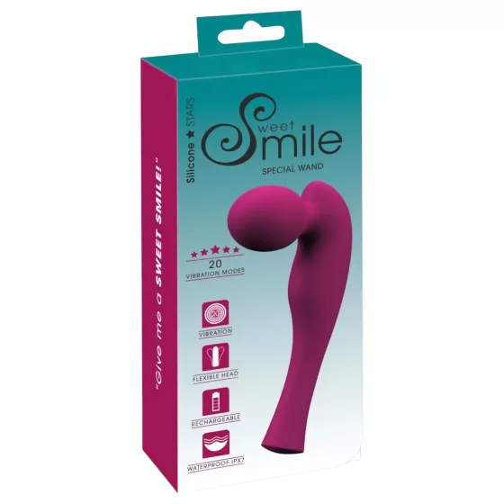 SMILE Special Wand - Rechargeable Pink Massager Vibrator