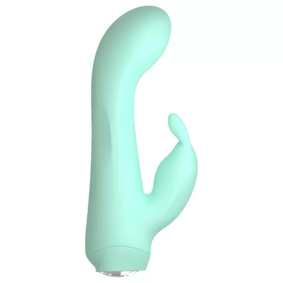 Cuties Mini 4 - Rechargeable, Waterproof, Rabbit Vibrator (Green)