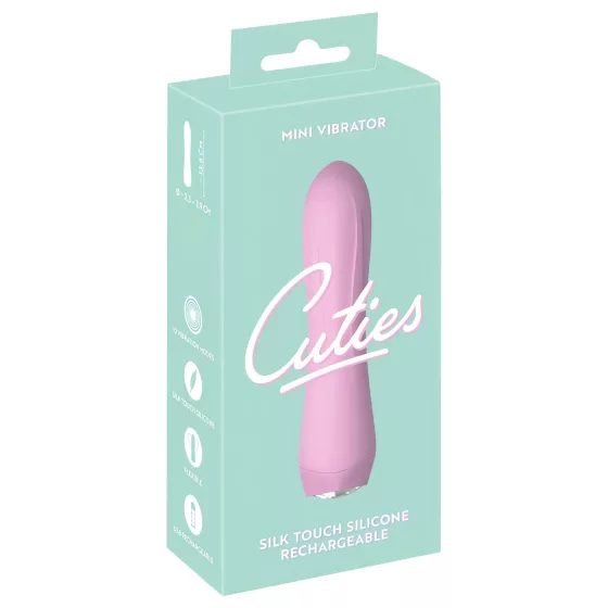 Cuties Mini 4 - Rechargeable, Waterproof Vibrator (Pink)