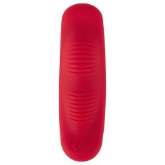   Smile - Rechargeable, Remote-Controlled Red Vibrating Panties