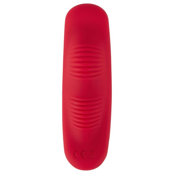 Smile - Rechargeable, Remote-Controlled Red Vibrating Panties