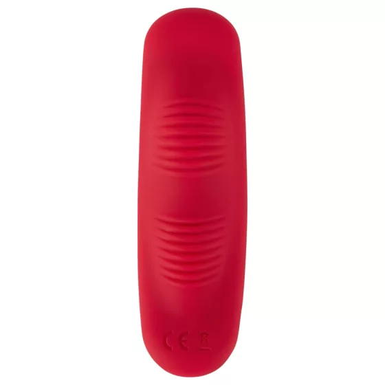 Smile - Rechargeable, Remote-Controlled Red Vibrating Panties