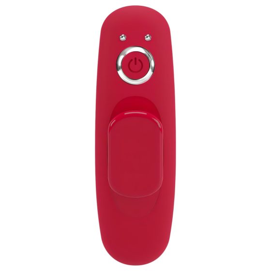 Smile - Rechargeable, Remote-Controlled Red Vibrating Panties