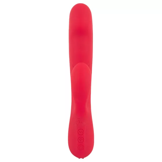 Smile Thumping Rabbit - Rechargeable 3-Motor Vibrator (Red)