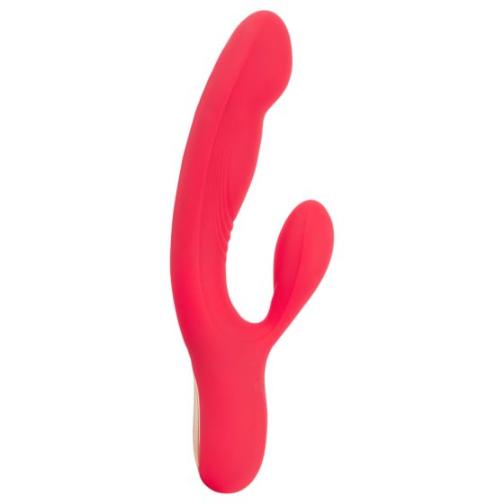Smile Thumping Rabbit - Rechargeable 3-Motor Vibrator (Red)