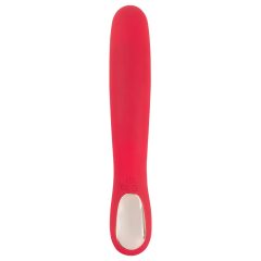 Smile Thumping Rabbit - Rechargeable 3-Motor Vibrator (Red)