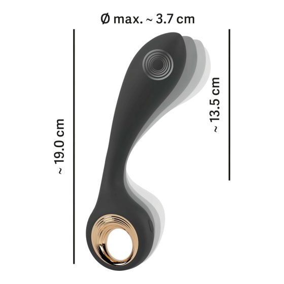 Eternal - Flexible G-spot Vibrator (Black)