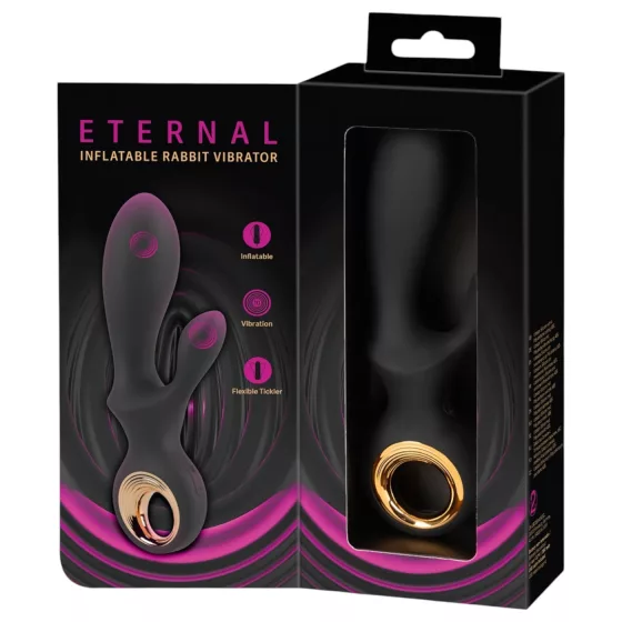 Eternal - Inflatable Clitoral Arm Vibrator (Black)