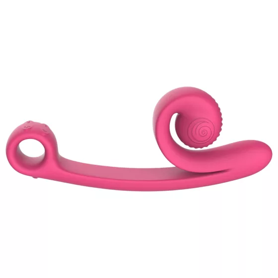 Snail Vibe Curve - 2-in-1 Clitoral Vibrator (Pink)