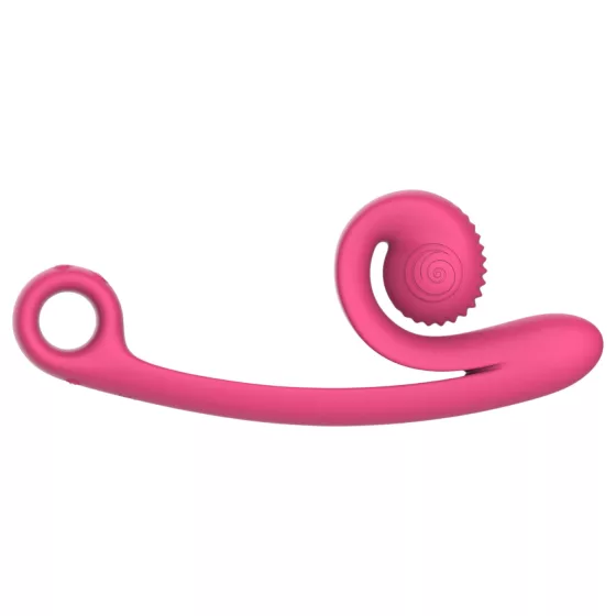 Snail Vibe Curve - 2-in-1 Clitoral Vibrator (Pink)