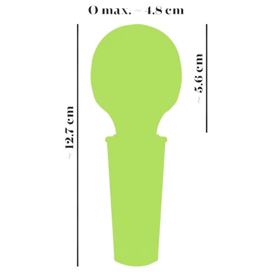 You2Toys Mini Wand - Rechargeable Massager Vibrator (Green)