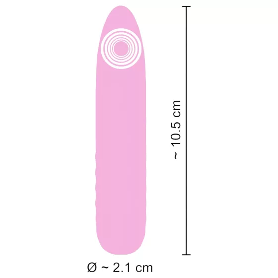 Cuties - mini vibrator (pink)