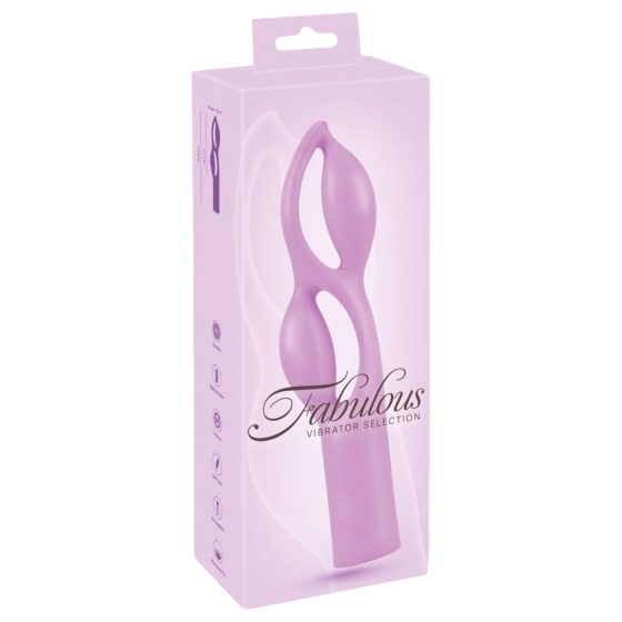 You2Toys Fabulous - Rechargeable Dual-Motor Vibrator (Purple)