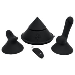   The Cowgirl Cone - Smart Sex Machine with Attachments (Black)