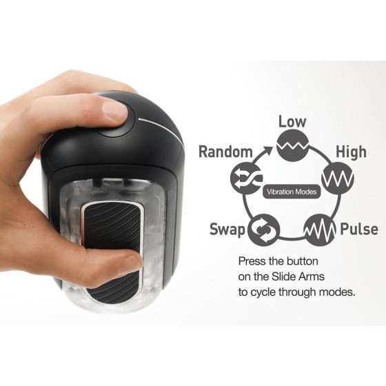 TENGA Flip Zero - Intense Male Stroker (Black)