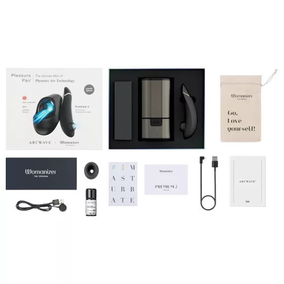 Womanizer Pleasure Pair - Couple's Set