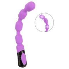 You2Toys - beaded G- and P-spot vibrator (purple)