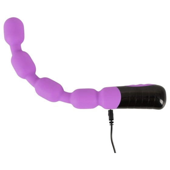 You2Toys - beaded G- and P-spot vibrator (purple)