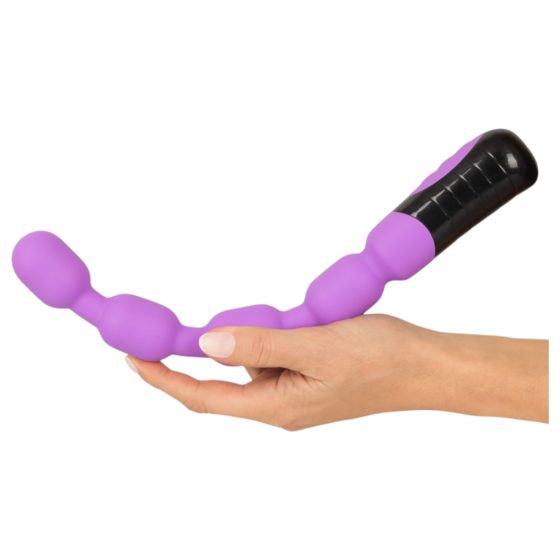 You2Toys - beaded G- and P-spot vibrator (purple)