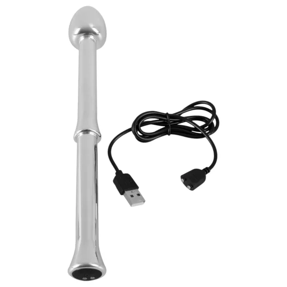 Rebel - Metal Prostate Vibrator (Silver)