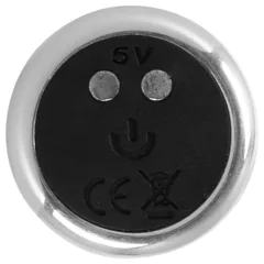 Rebel - Metal Prostate Vibrator (Silver)