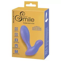 Smile - Vibrating Anal Plug (Blue)