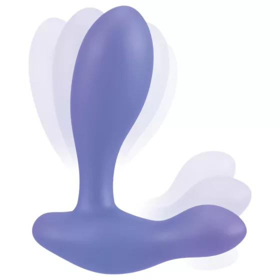 Smile - Vibrating Anal Plug (Blue)