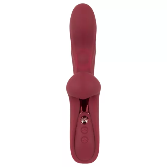 Javida 2-Function Rabbit - Rechargeable Clitoral Vibrator (Red)