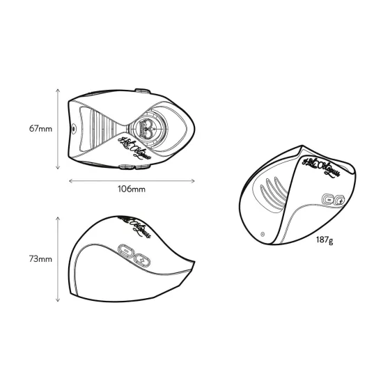 Pulse Solo Essential Dragon Eye - Masturbator (Blue) - Limited Edition