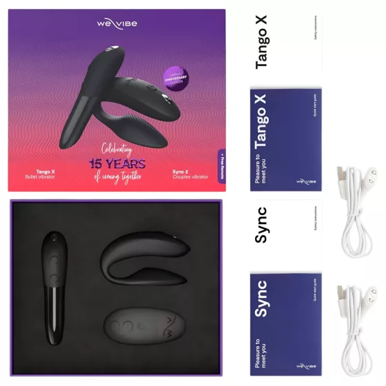 We-Vibe Collection - Couples Vibrator Set (Black)