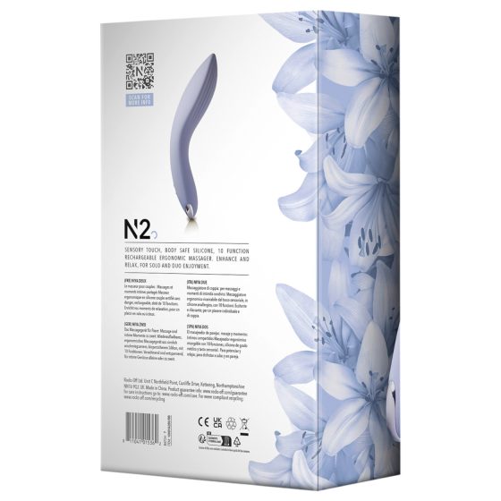 Rocks Off Niya - Curved G-Spot Vibrator (Purple)