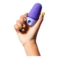   ROMP Free X - rechargeable, air-wave clitoral stimulator (purple)