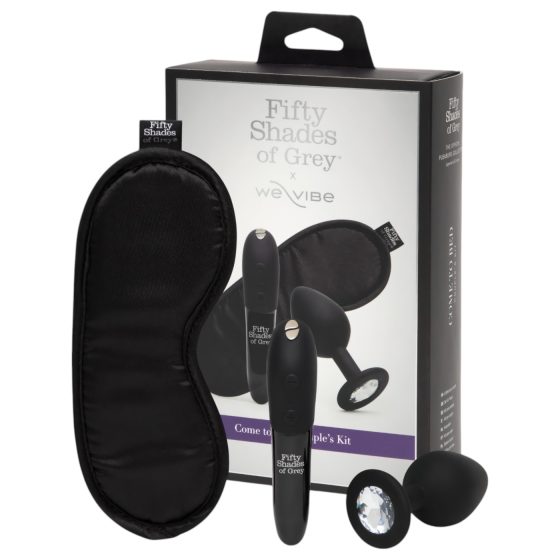 Fifty Shades of Grey - Come to Bed Set - 3 Pieces (Black)