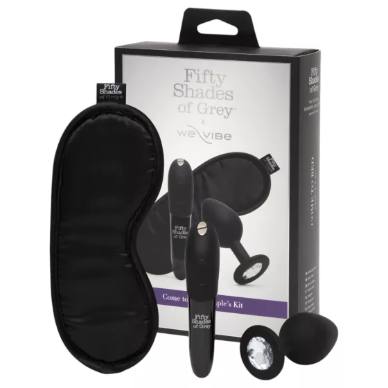 Fifty Shades of Grey - Come to Bed Set - 3 Pieces (Black)