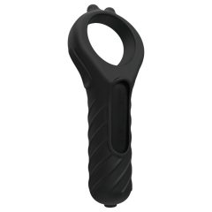   Bathmate Vibe Endurance - Masturbator & Penis Ring Set (Black)